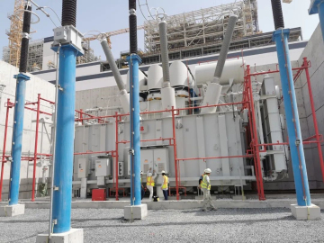 Backfeeding of Unit #4 of the Dubai Hassyan Power Plant Project Completed Successfully